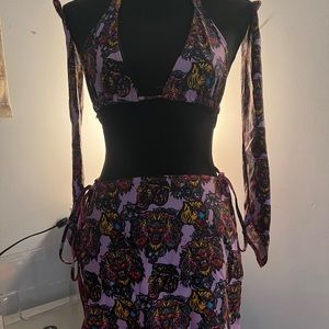 Sassy pants label set with sleeves